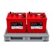 2 Bater�as 6 Voltios 300 Amperios C100 | ROLLS 6FSGC-HC